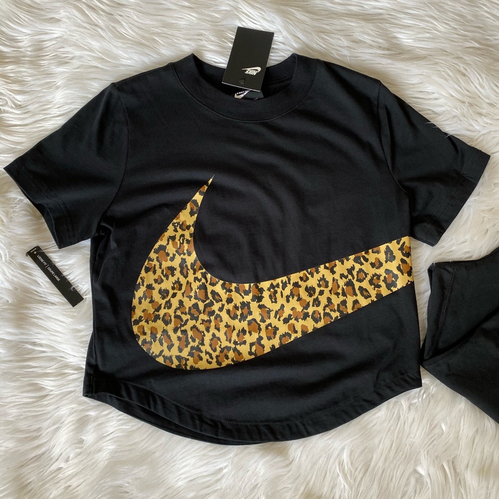 NIKE leopard print swoosh set - Picture 3 of 5